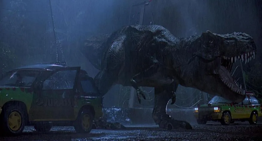 Tiranosaurio rex en Jurassic Park