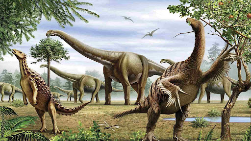 Dinosaurios hervíboros